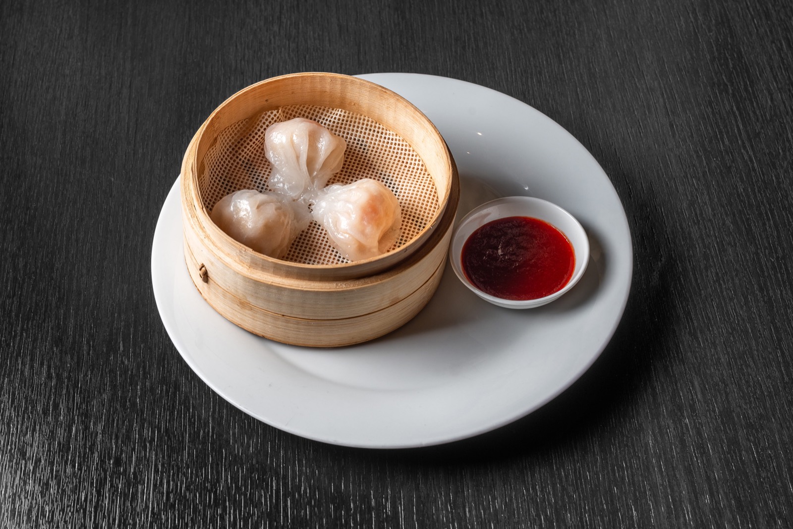 Dumplings mit Garnelen und Ingwer
